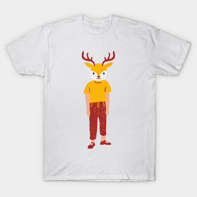 Deer human T-Shirt by JstCyber